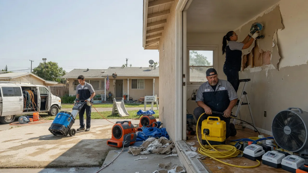 Water Damage Restoration in Bush, LA near me